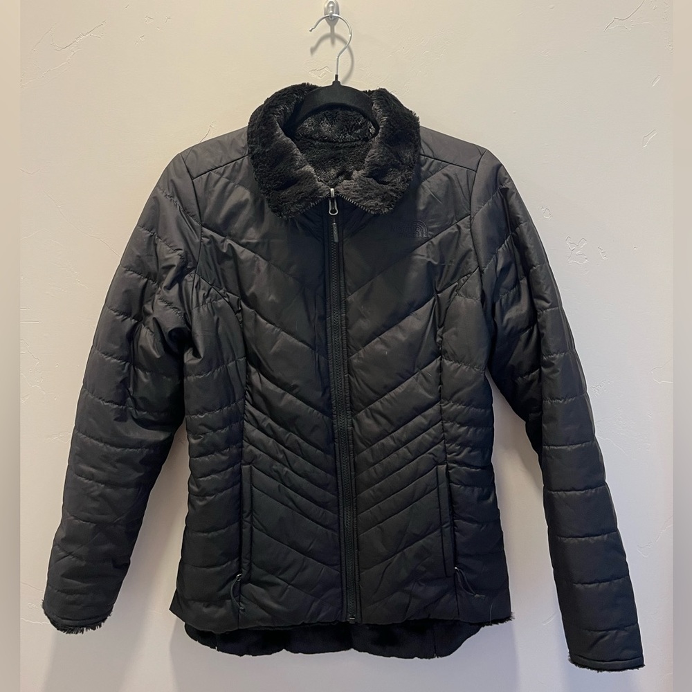 BLACK M NORTH FACE REVERS-ABLE COAT